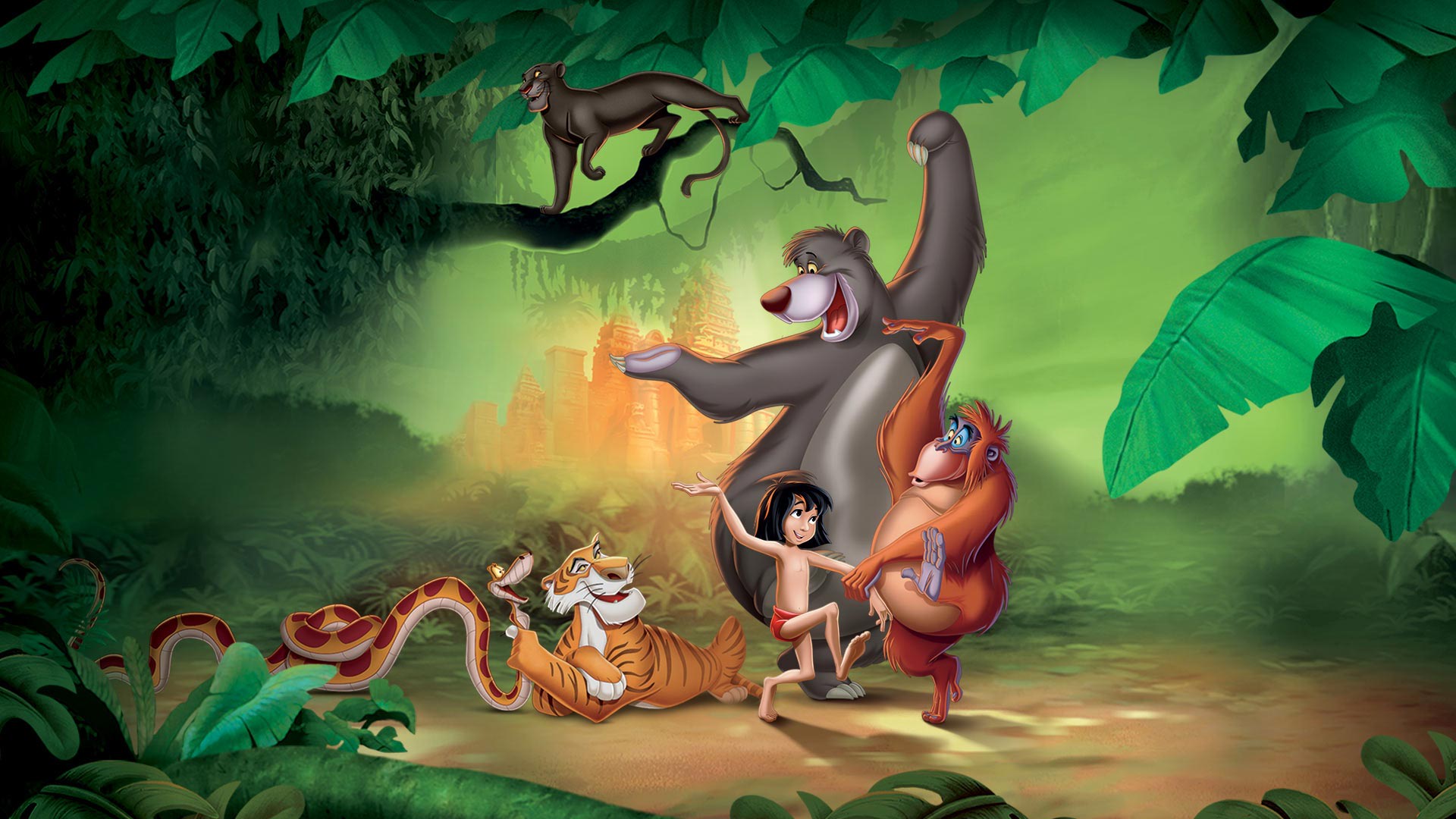 The Jungle Book V5 Mousepad
