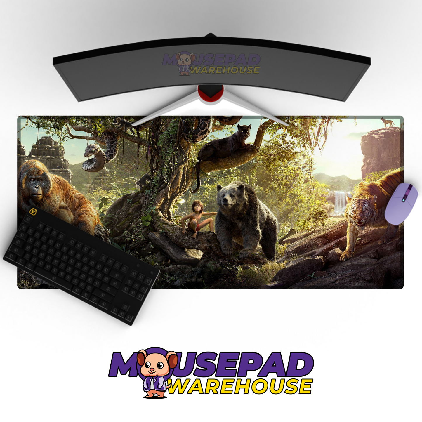 The Jungle Book V7 Mousepad Mockup