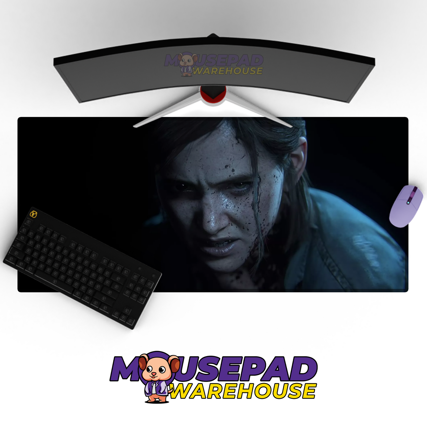 The Last of Us V25 Mousepad Mockup