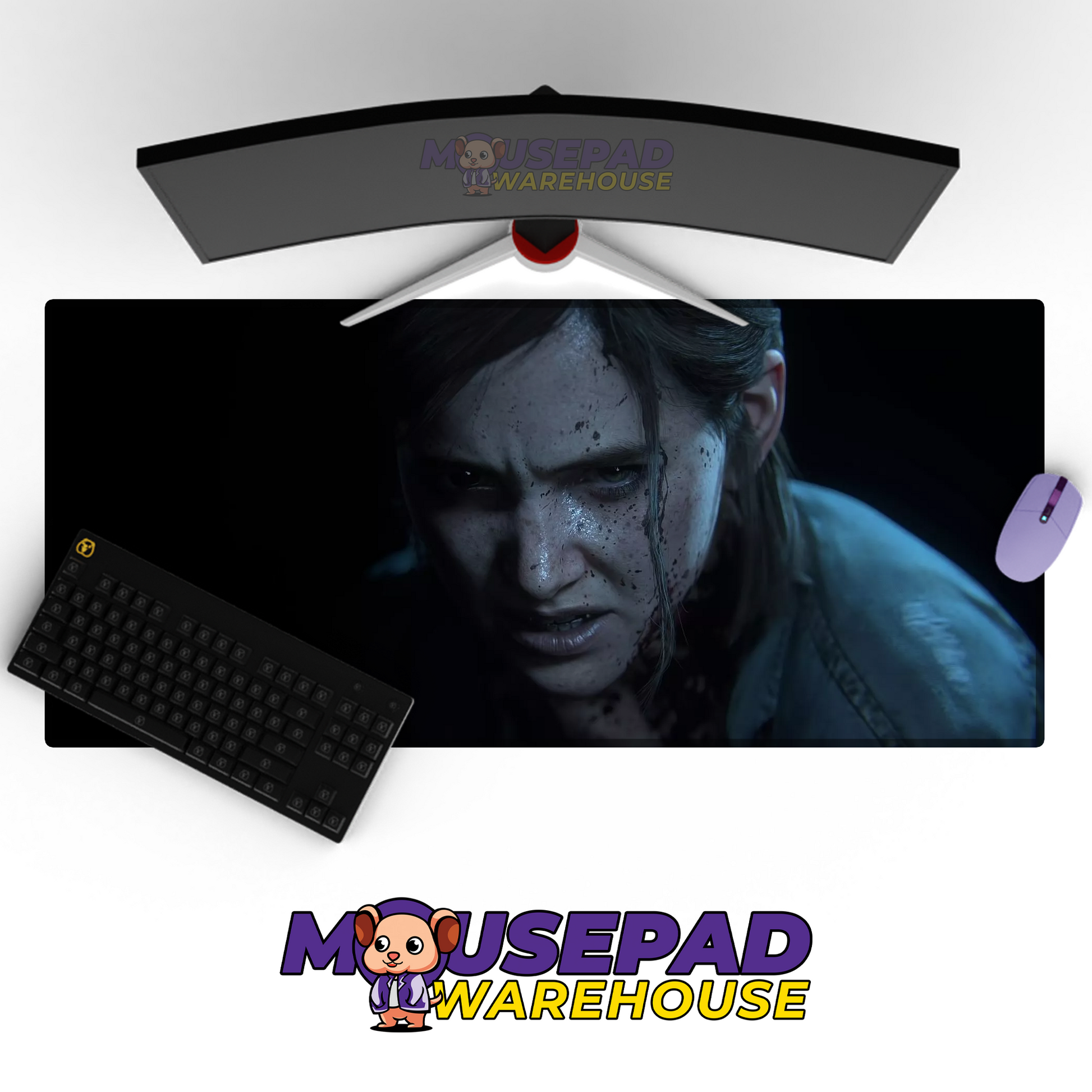The Last of Us V25 Mousepad Mockup