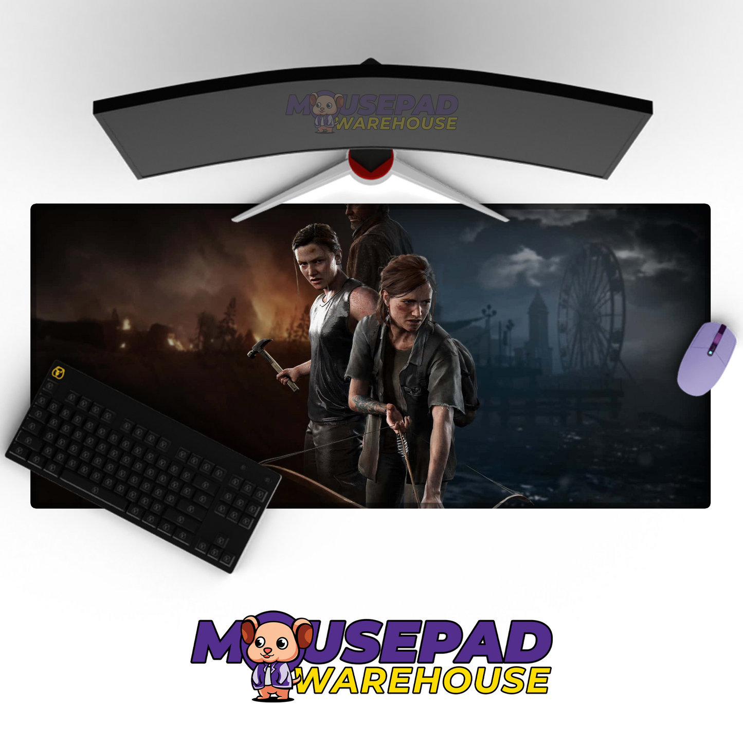 The Last of Us V7 Mousepad Mockup