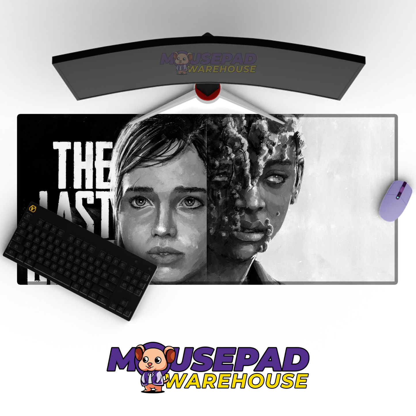 The Last of Us V8 Mousepad Mockup