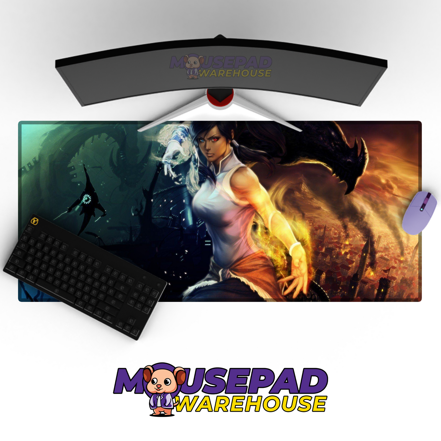 The Legend of Korra V12 Mousepad Mockup
