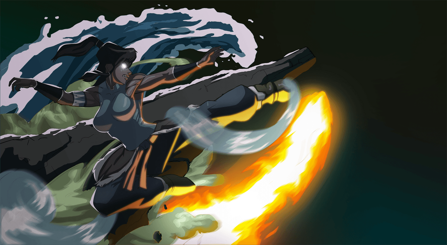 The Legend of Korra V15 Mousepad