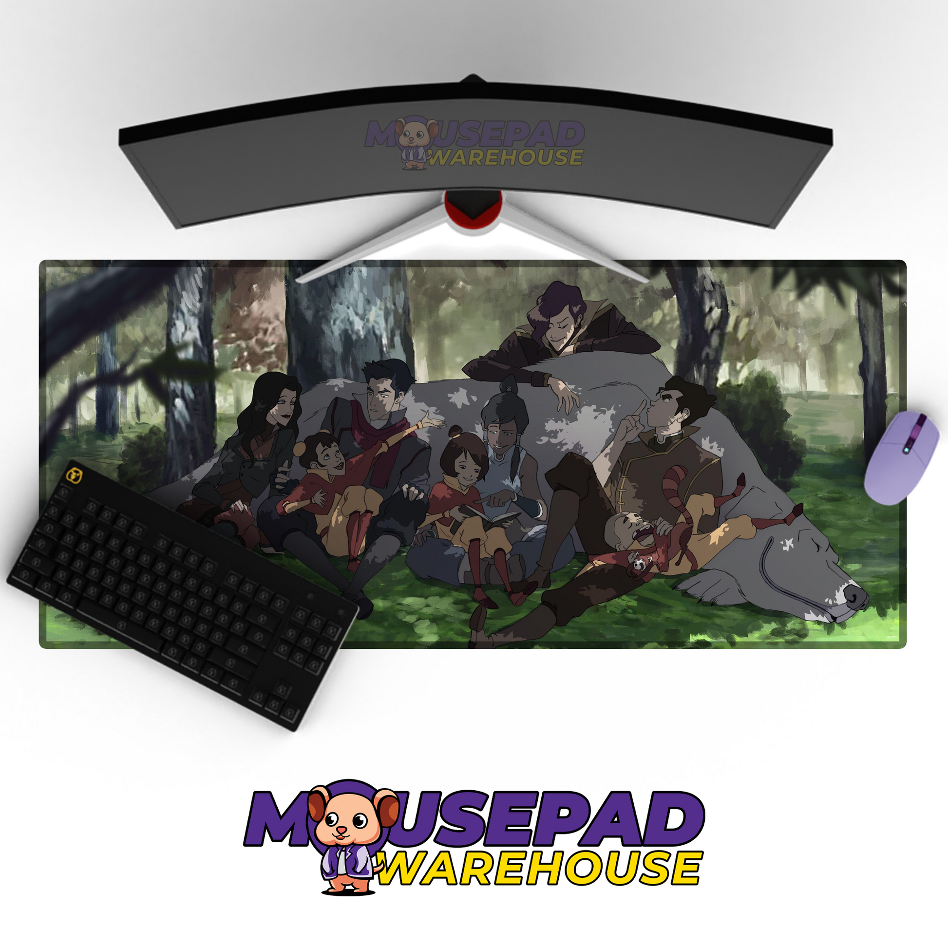 The Legend of Korra V17 Mousepad Mockup