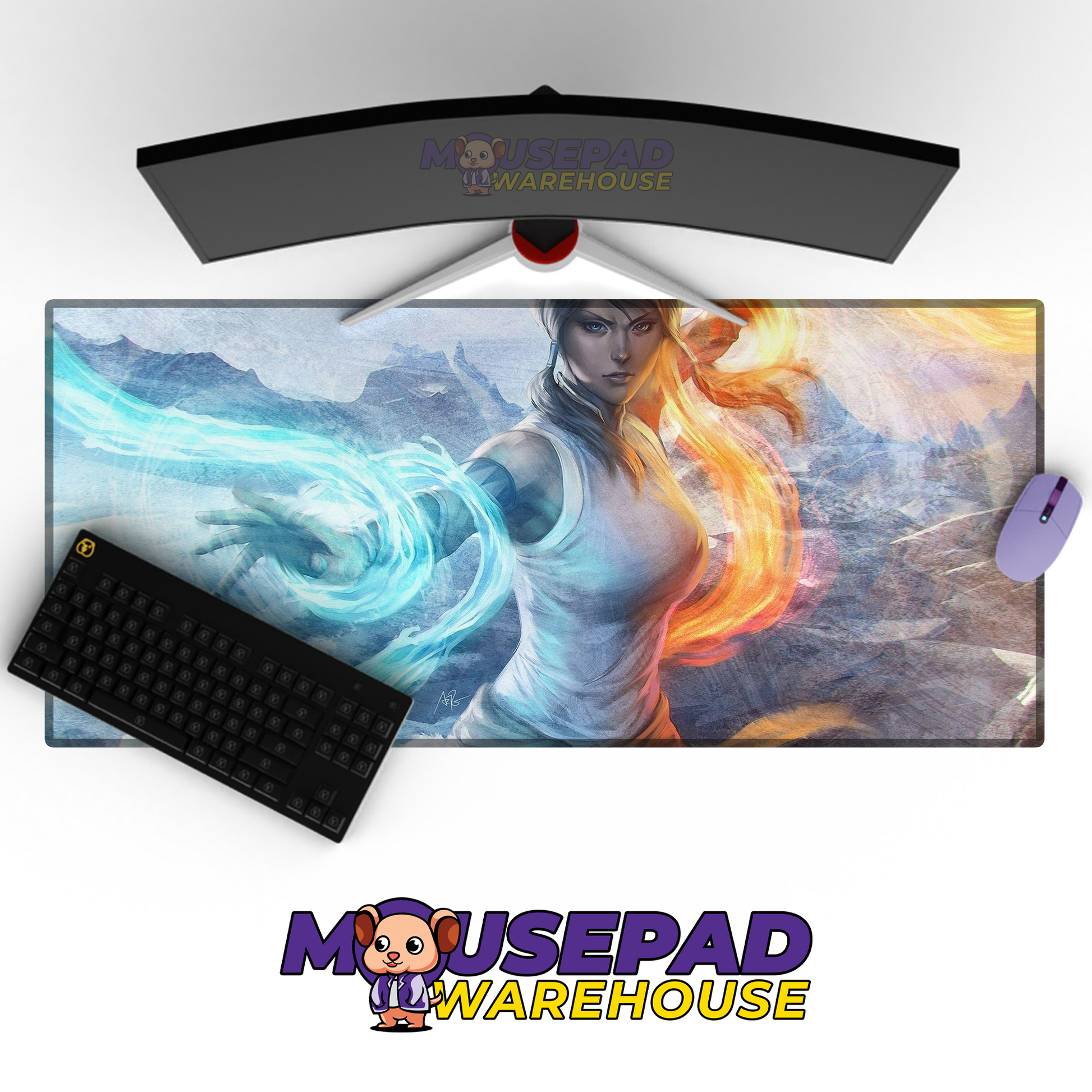 The Legend of Korra V18 Mousepad Mockup