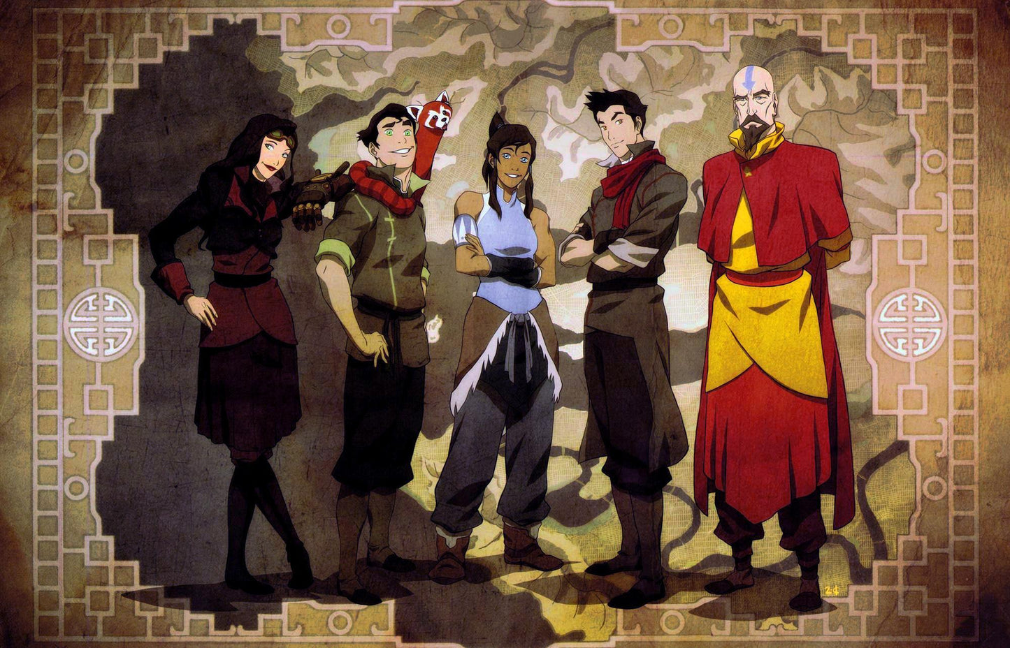 The Legend of Korra V6 Mousepad