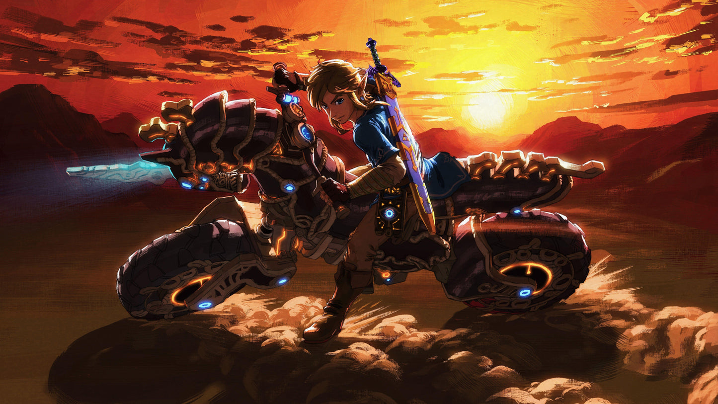 The Legend of Zelda Breath of the Wild V10 Mousepad
