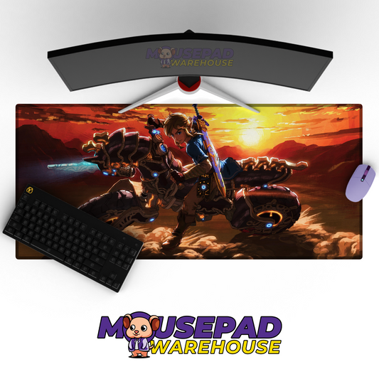 The Legend of Zelda Breath of the Wild V10 Mousepad Mockup