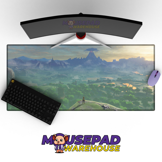 The Legend of Zelda Breath of the Wild V11 Mousepad Mockup