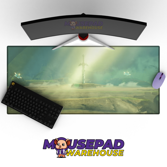 The Legend of Zelda Breath of the Wild V14 Mousepad Mockup
