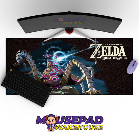 The Legend of Zelda Breath of the Wild V16 Mousepad Mockup