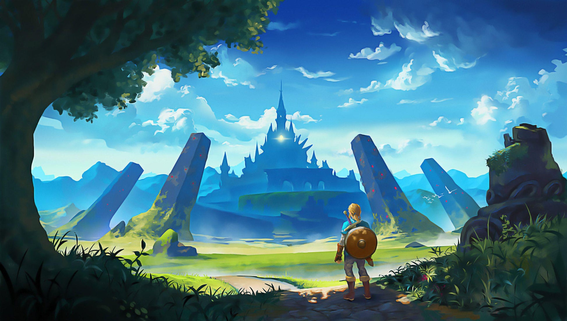 The Legend of Zelda Breath of the Wild V17 Mousepad