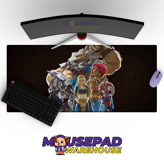The Legend of Zelda Breath of the Wild V21 Mousepad Mockup
