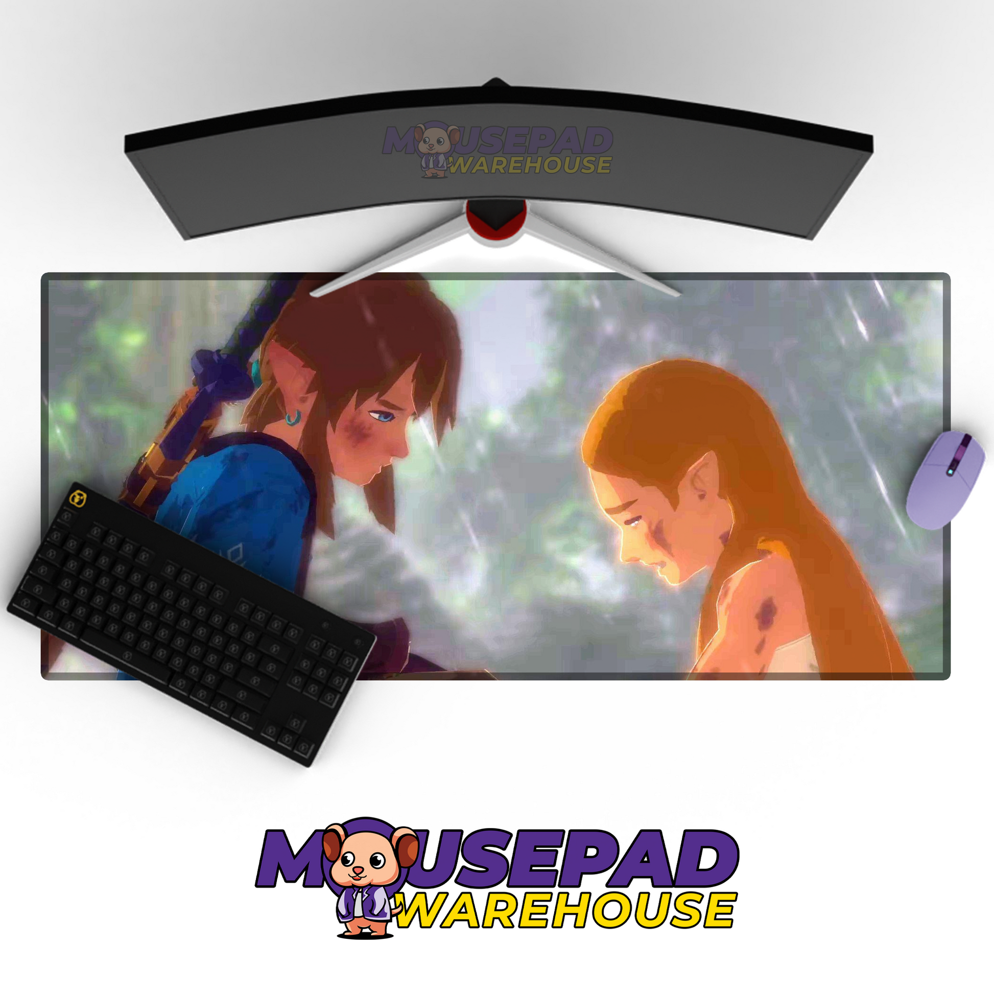 The Legend of Zelda Breath of the Wild V22 Mousepad Mockup