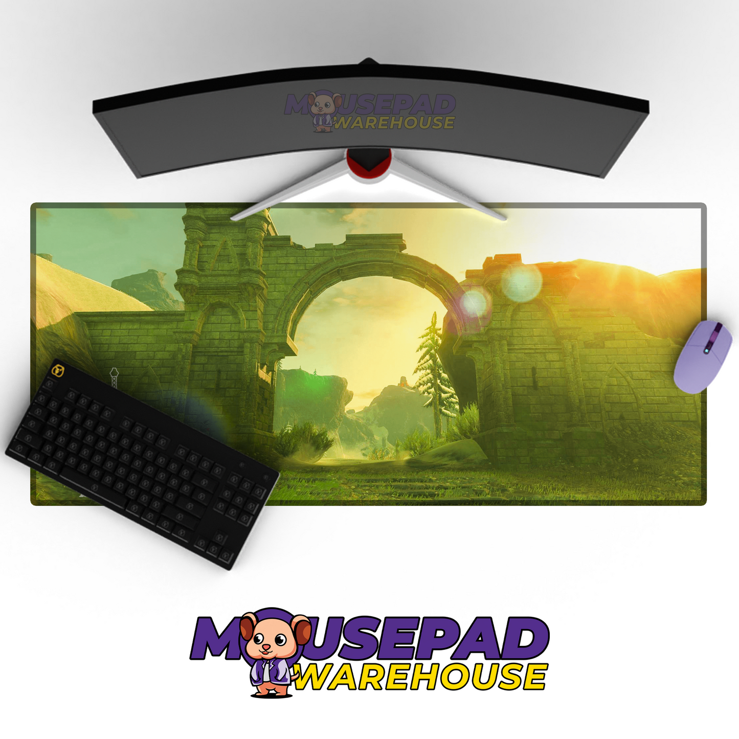 The Legend of Zelda Breath of the Wild V23 Mousepad Mockup
