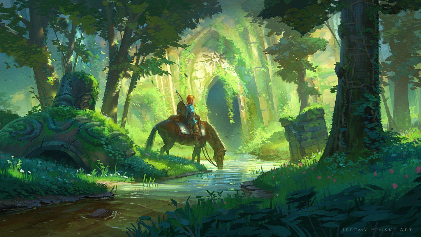 The Legend of Zelda Breath of the Wild V24 Mousepad