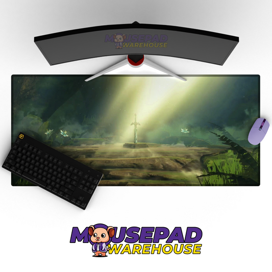 The Legend of Zelda Breath of the Wild V26 Mousepad Mockup