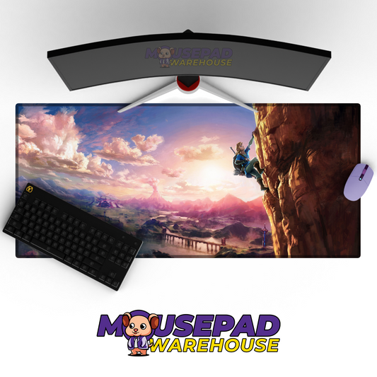 The Legend of Zelda Breath of the Wild V27 Mousepad Mockup