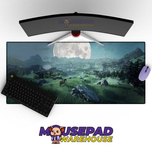 The Legend of Zelda Breath of the Wild V2 Mousepad Mockup