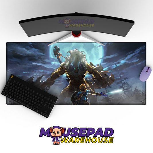 The Legend of Zelda Breath of the Wild V5 Mousepad Mockup