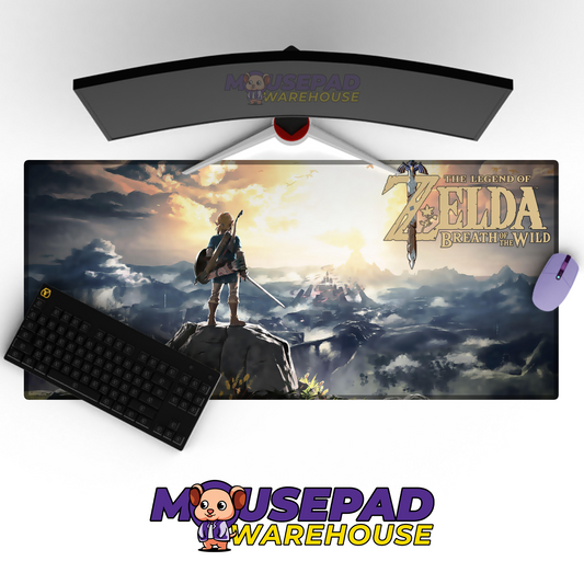The Legend of Zelda Breath of the Wild V7 Mousepad Mockup