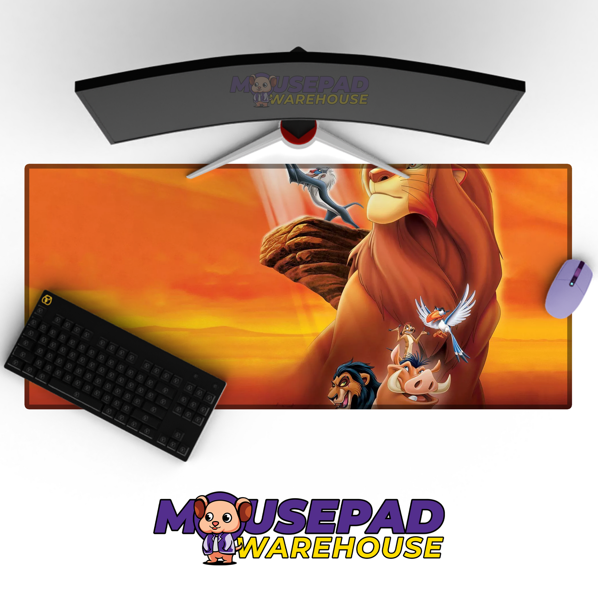 The Lion King V15 Mousepad Mockup