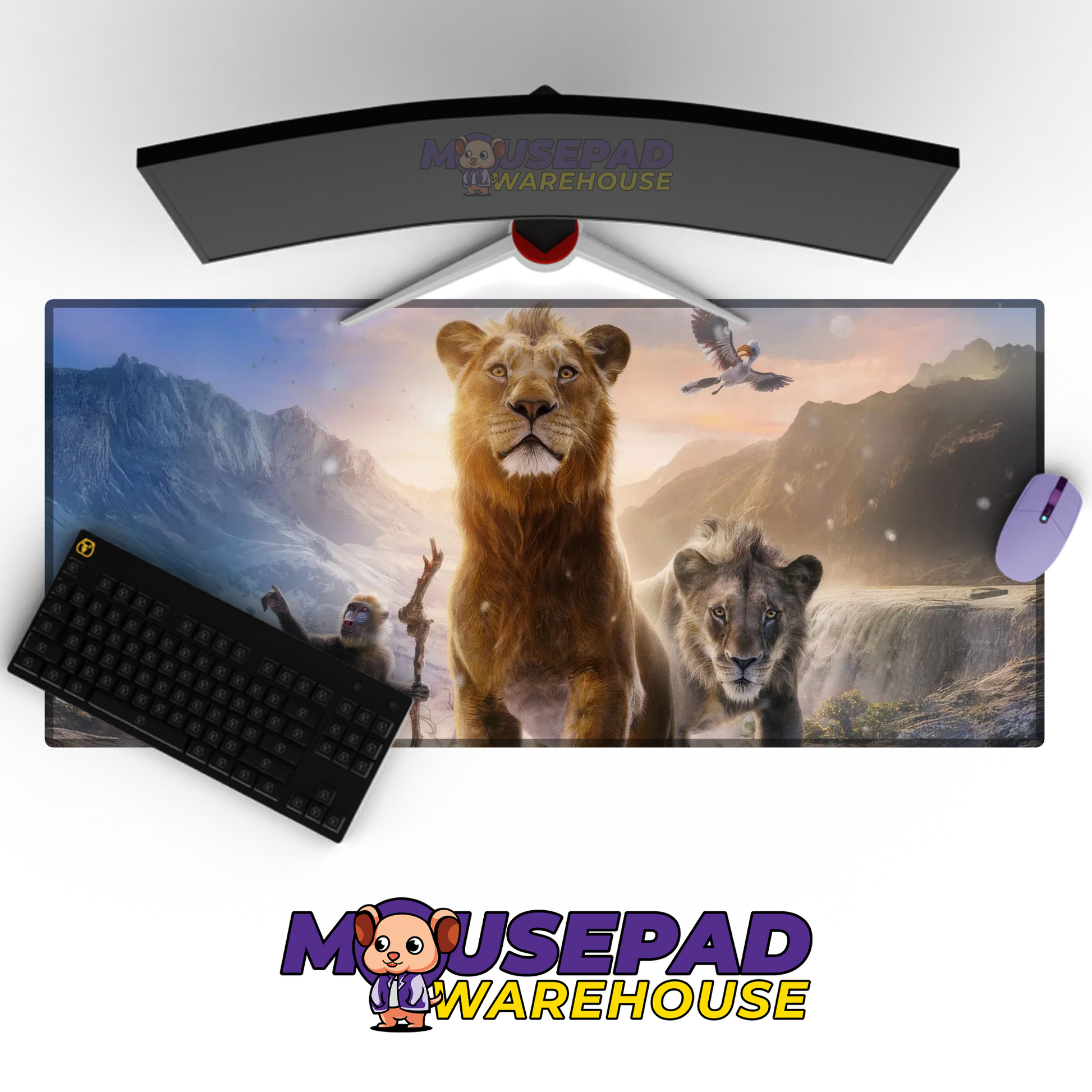 The Lion King V16 Mousepad Mockup