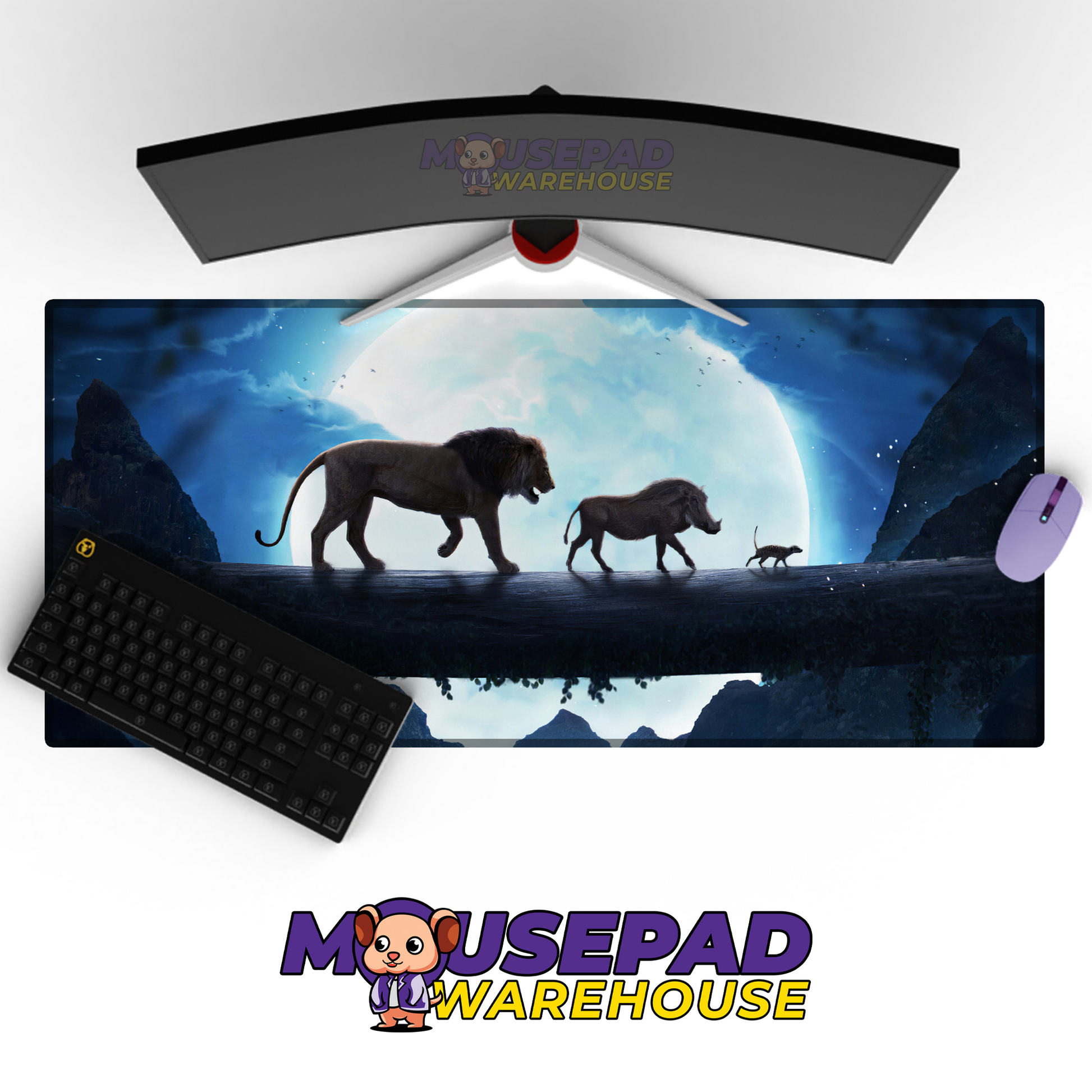 The Lion King V25 Mousepad Mockup