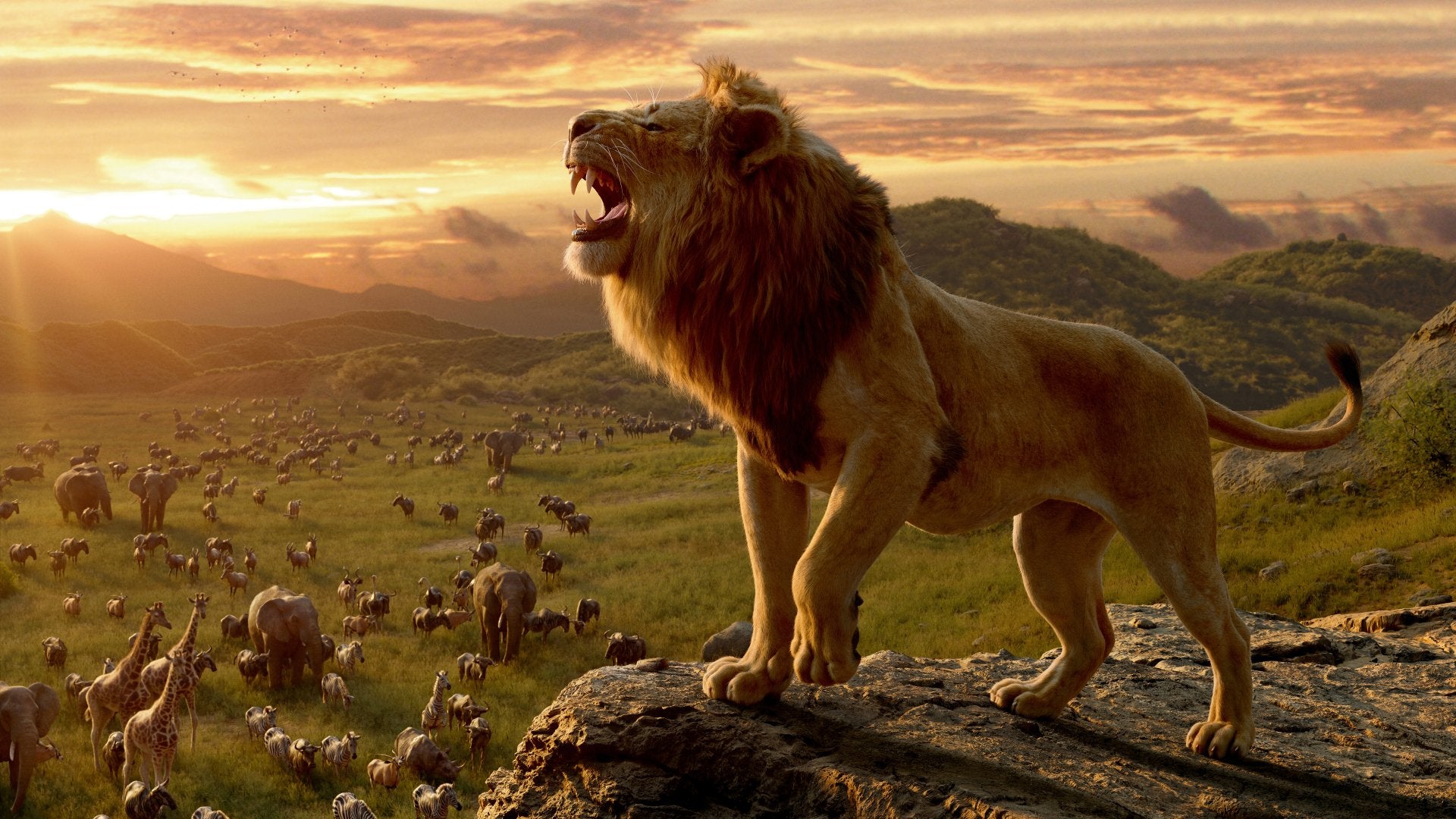 The Lion King V8 Mousepad