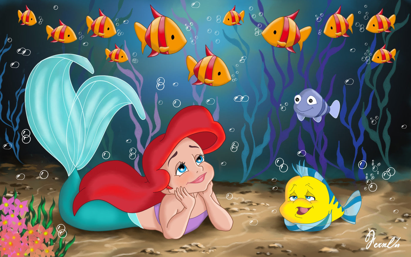 The Little Mermaid V11 Mousepad