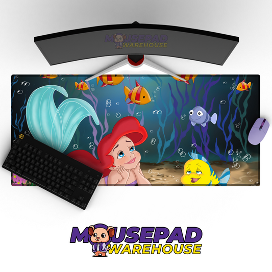 The Little Mermaid V11 Mousepad Mockup