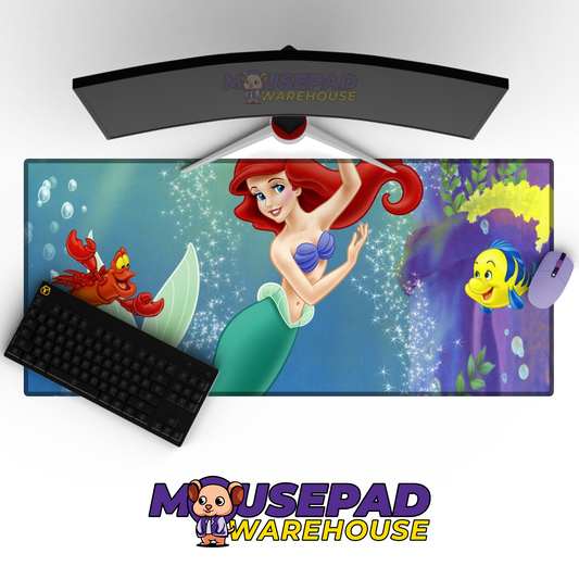 The Little Mermaid V24 Mousepad Mockup
