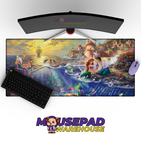 The Little Mermaid V3 Mousepad Mockup