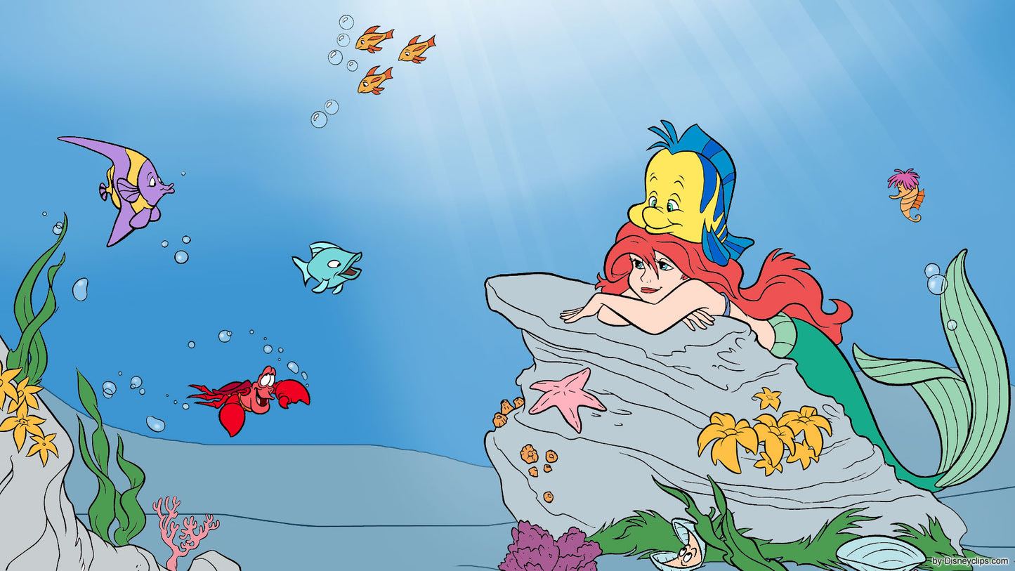 The Little Mermaid V8 Mousepad