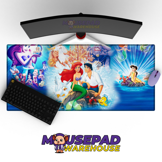 The Little Mermaid V9 Mousepad Mockup