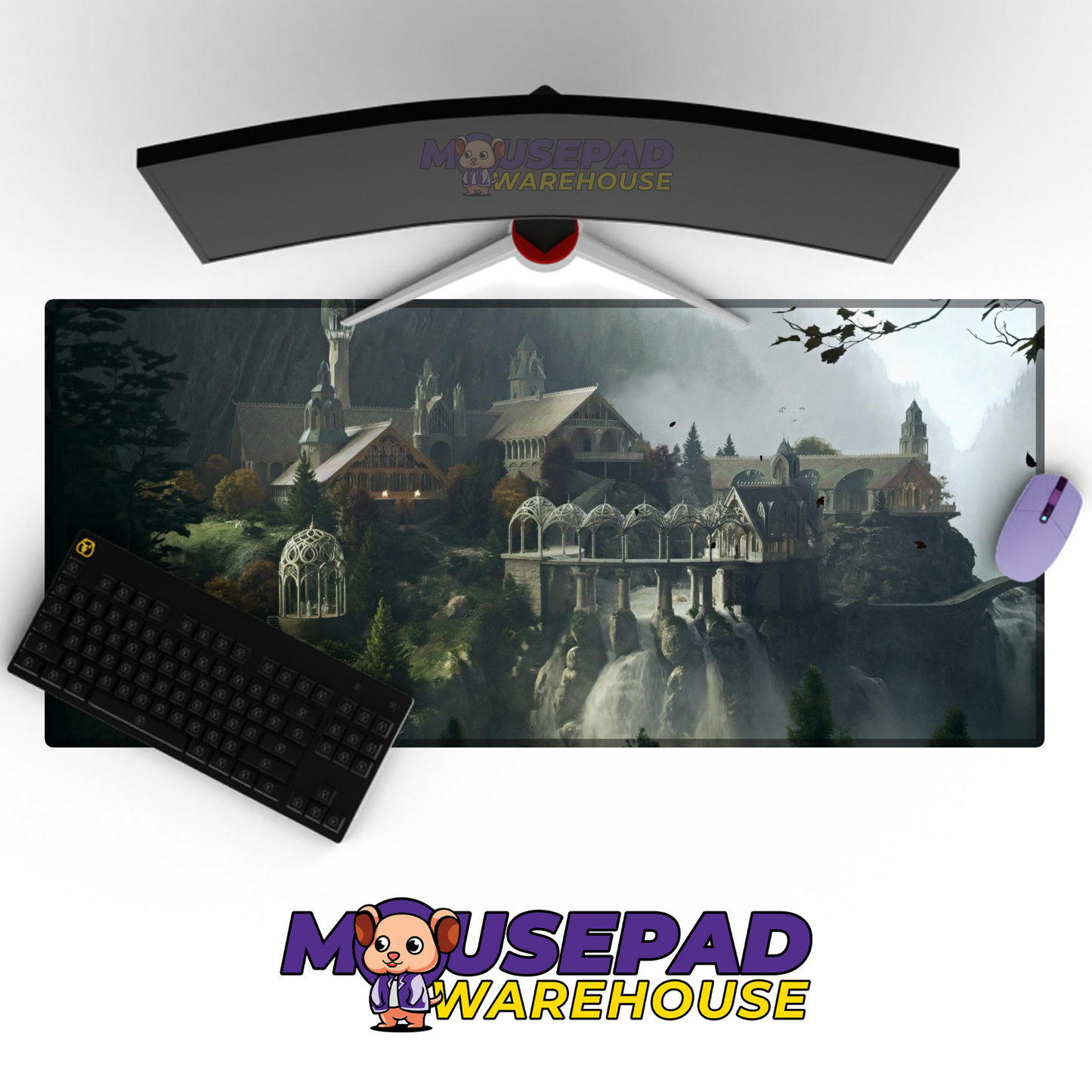 The Lord of the Rings V12 Mousepad Mockup