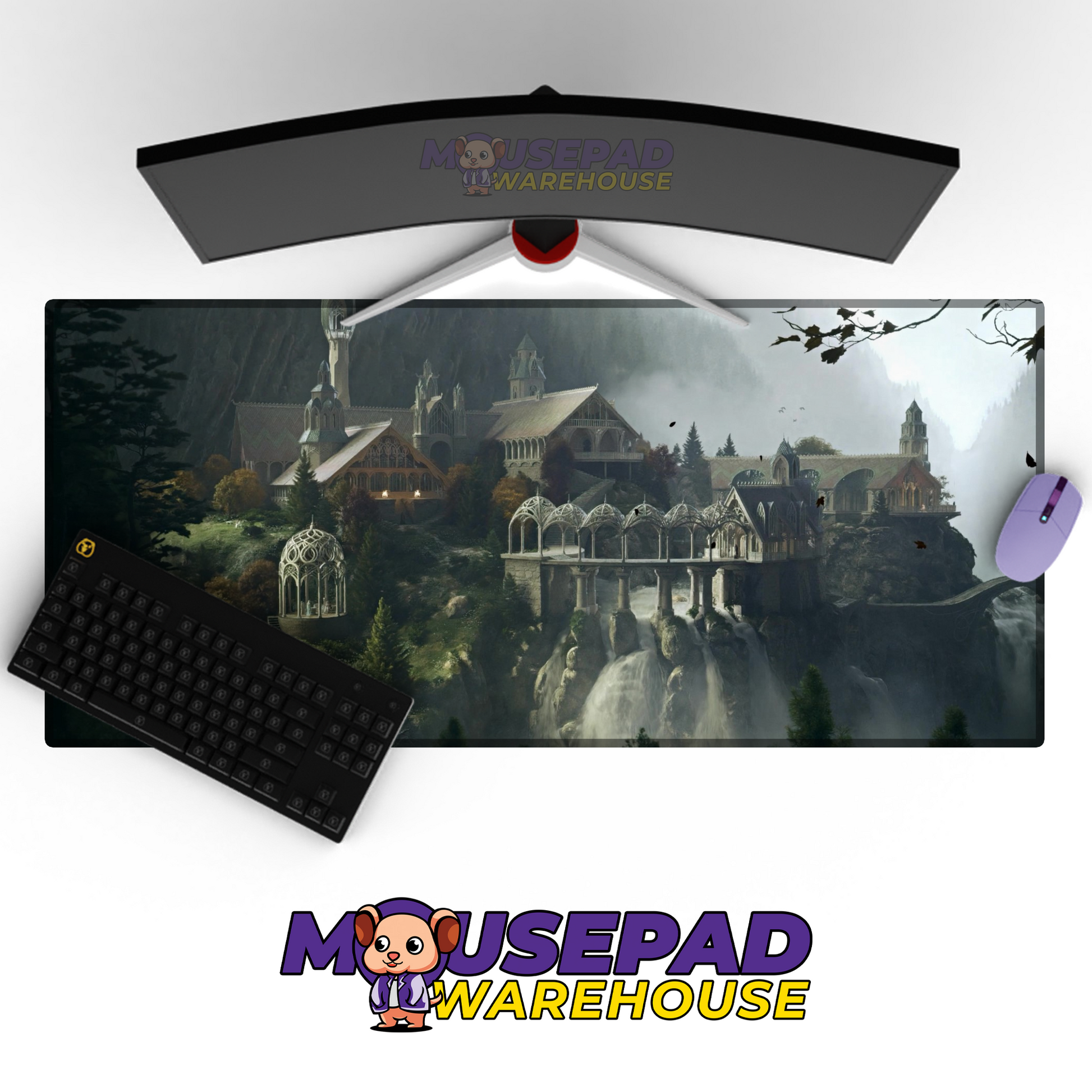 The Lord of the Rings V12 Mousepad Mockup