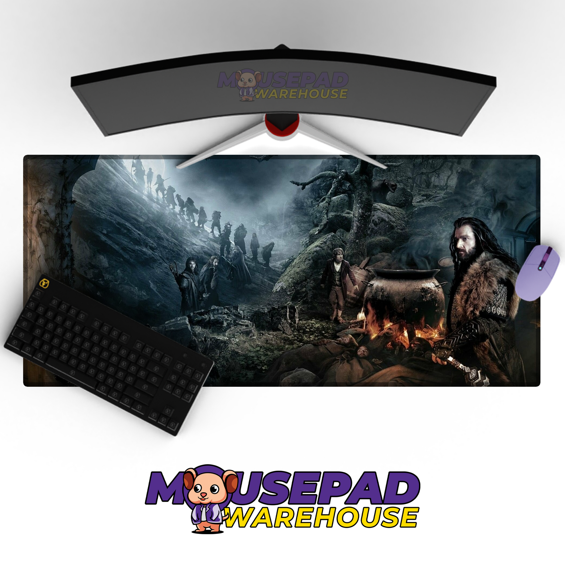 The Lord of the Rings V14 Mousepad Mockup