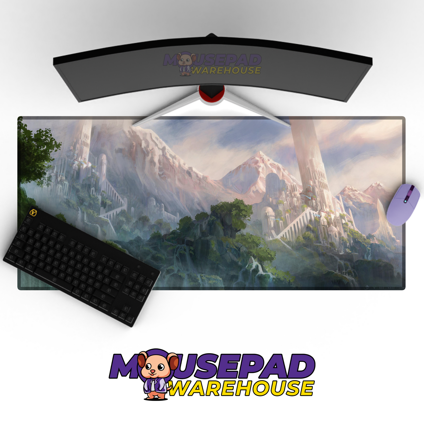 The Lord of the Rings V15 Mousepad Mockup