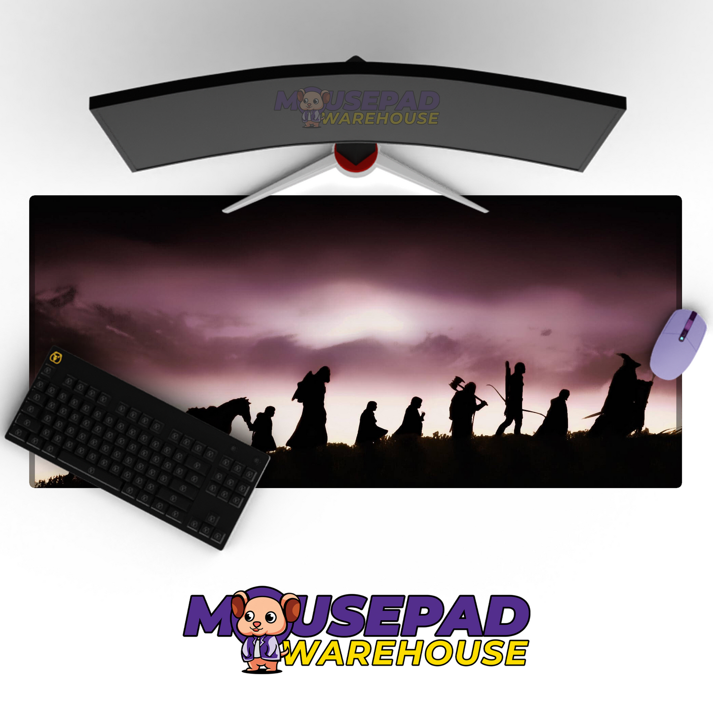 The Lord of the Rings V41 Mousepad Mockup