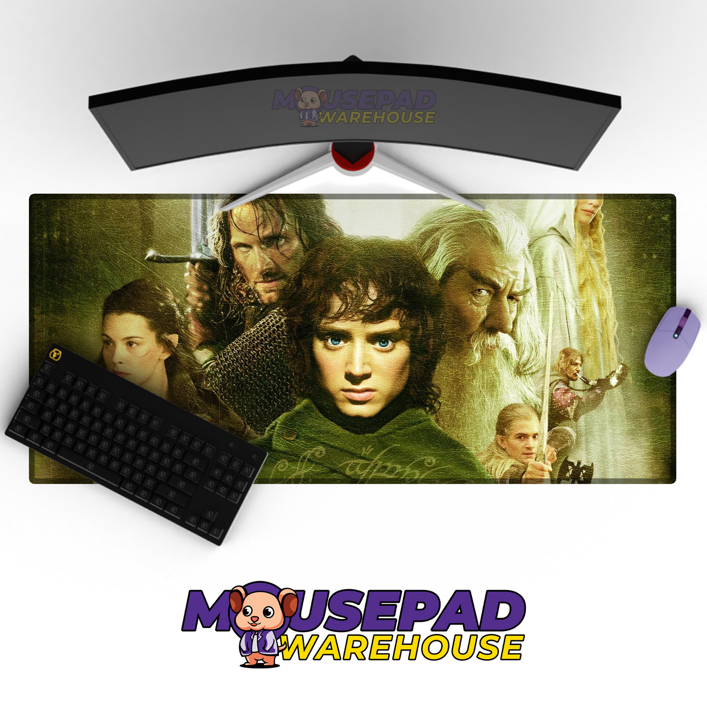 The Lord of the Rings V5 Mousepad Mockup