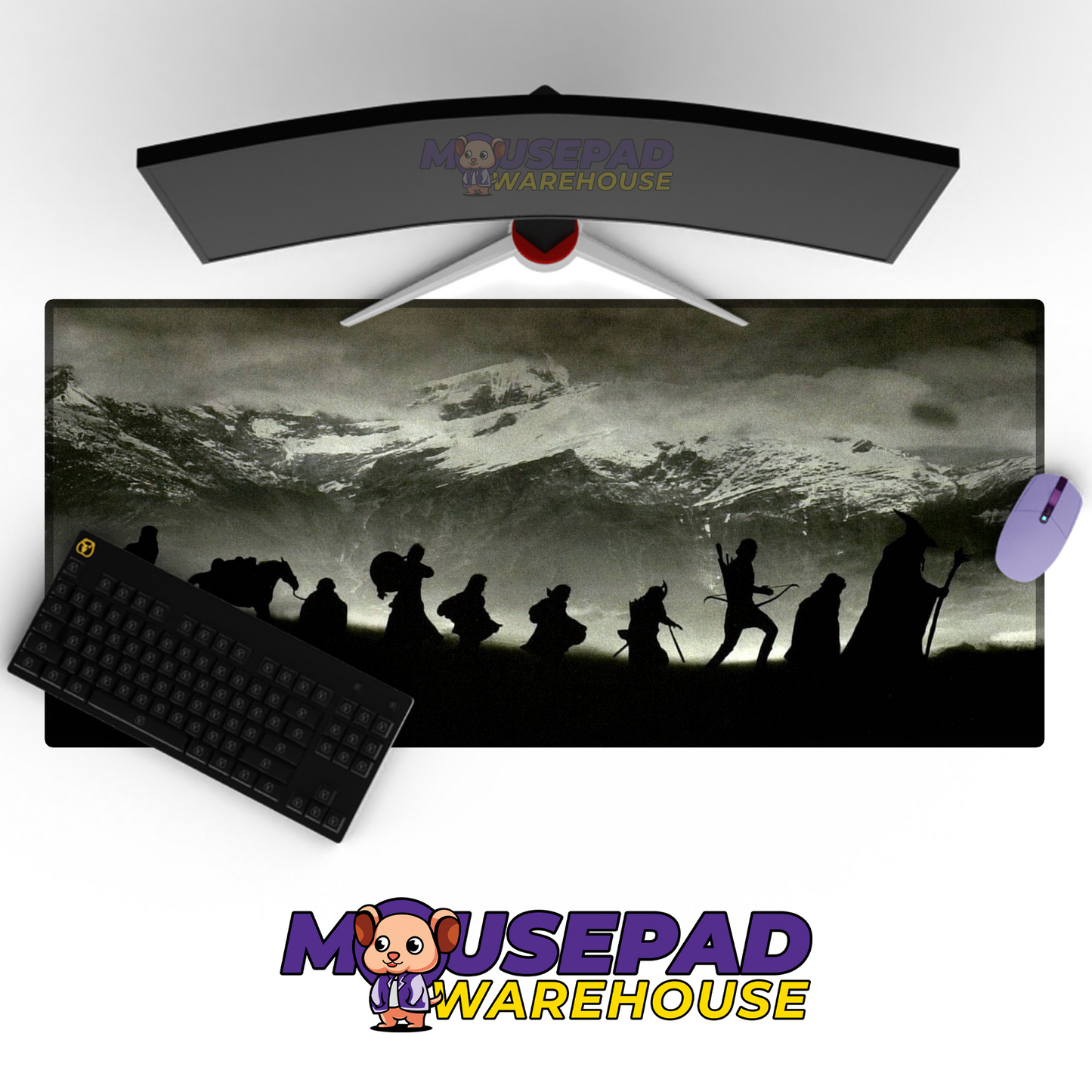 The Lord of the Rings V6 Mousepad Mockup