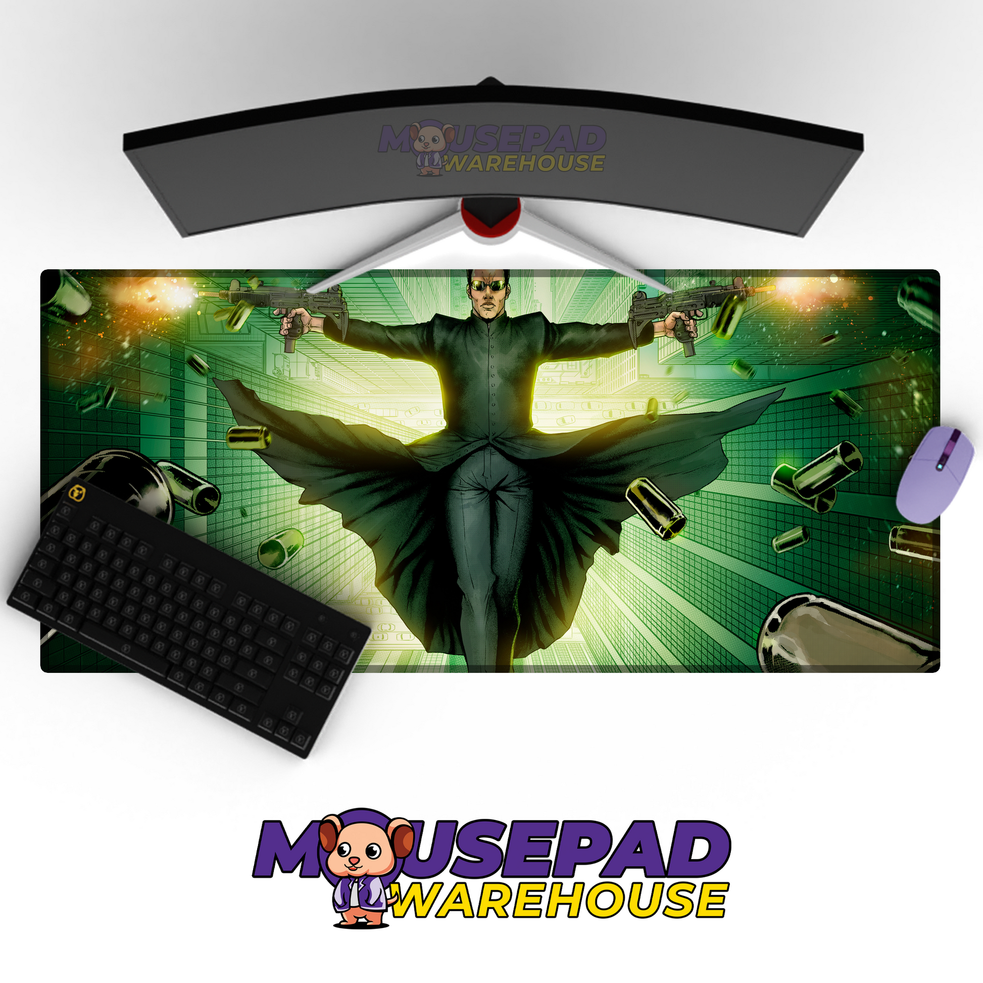 The Matrix V2 Mousepad Mockup