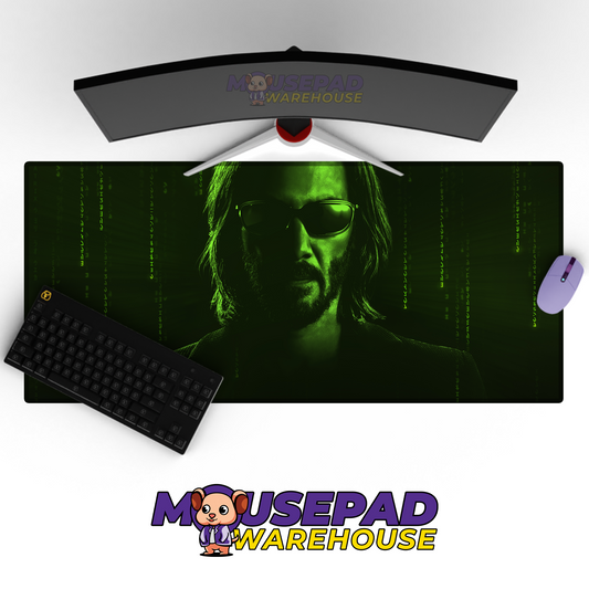 The Matrix V4 Mousepad Mockup