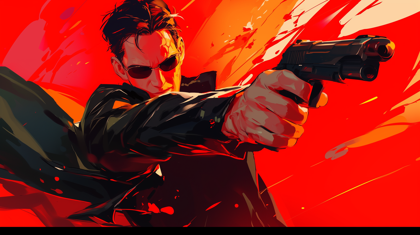 The Matrix V6 Mousepad