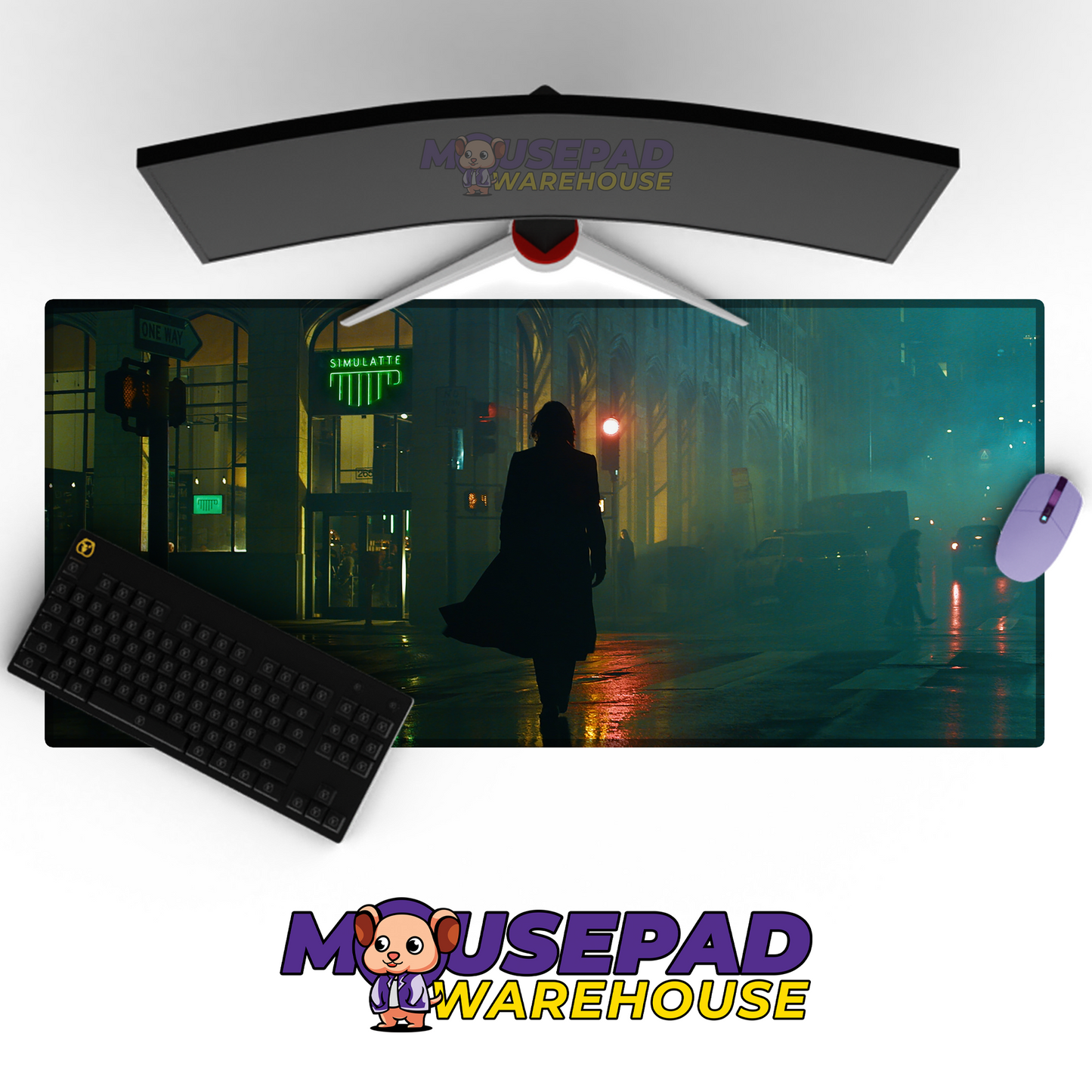 The Matrix V9 Mousepad Mockup