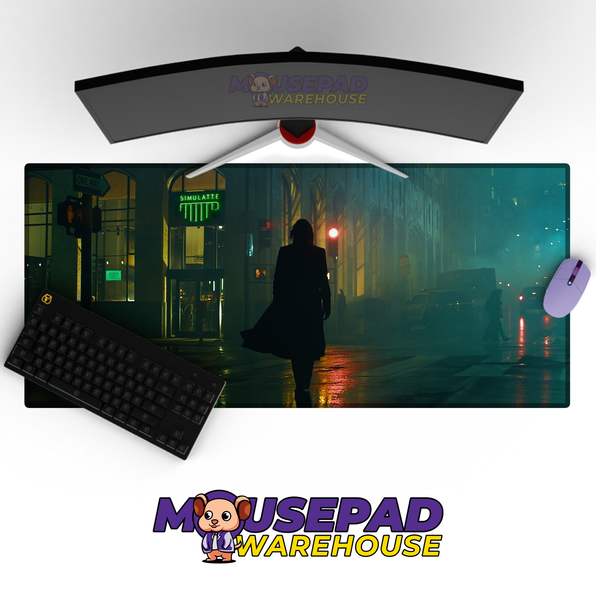 The Matrix V9 Mousepad Mockup