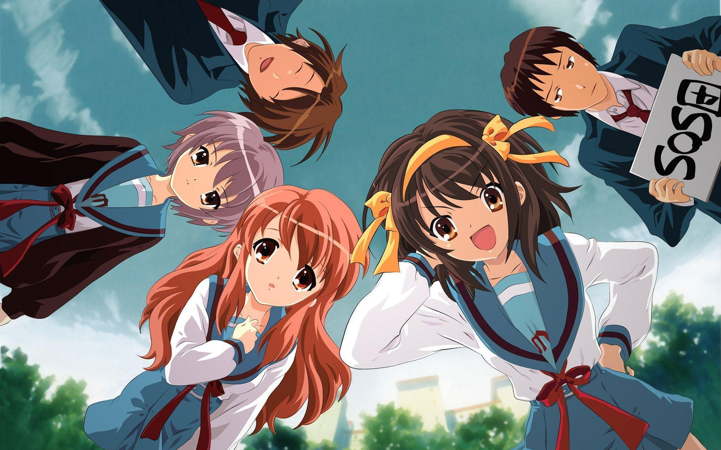 The Melancholy of Haruhi Suzumiya V12 Mousepad
