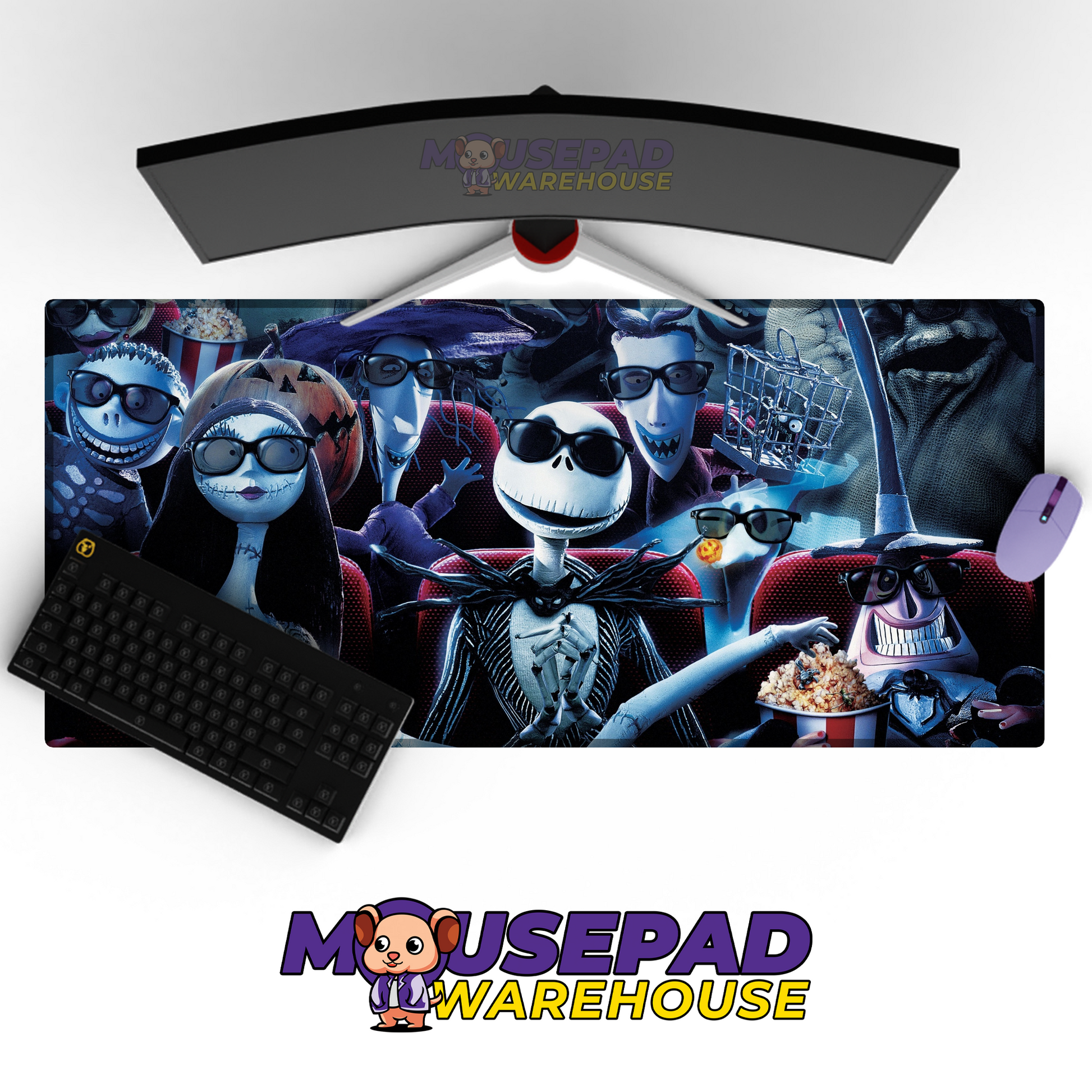 The Nightmare Before Christmas V14 Mousepad Mockup